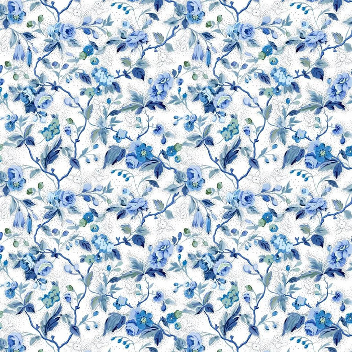 English Heritage Craven Street Flower 4 Fabric FEH0005-04