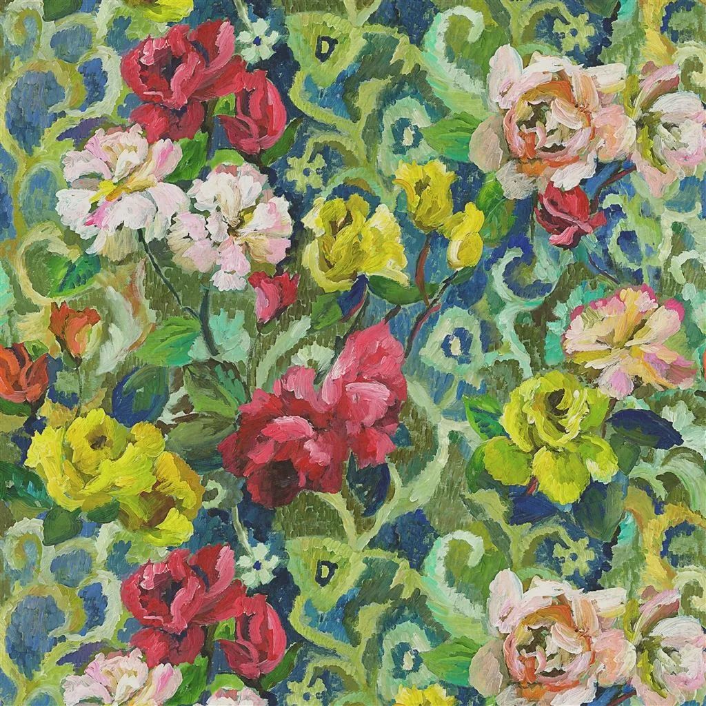 Designers Guild Tapestry Flower 1 Fabric FDG3051-01