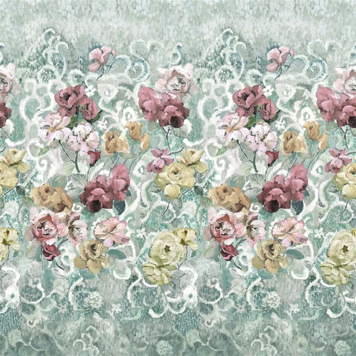 Designers Guild Tapestry Flower Eau de Nil Wallpaper PDG1153/03