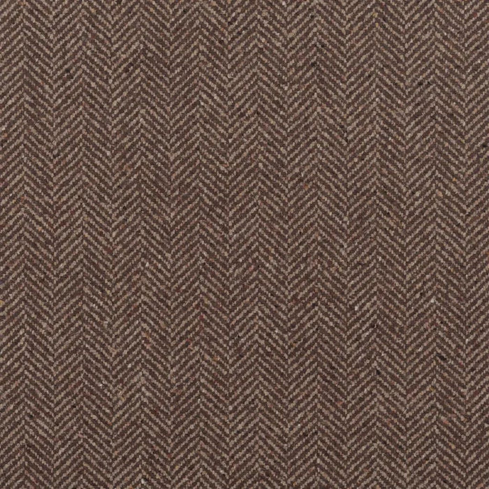 Ralph Lauren Stoneleigh Herringbone Mahogany Fabric FRL5173/01