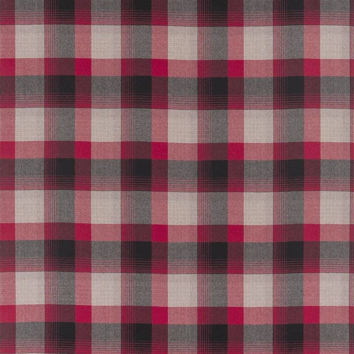 Ralph Lauren Market Street Plaid Cardinal Fabric FRL5064/02