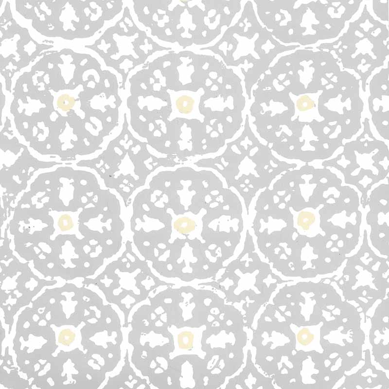 China Seas Nitik II Polar Gray Cream Wallpaper 149-54WP