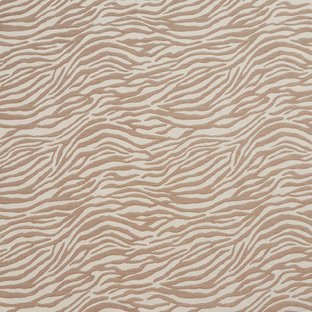 Charlotte Zebra/taupe Fabric 1590