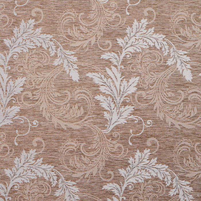 Charlotte Sand Leaf Fabric Sample 1664