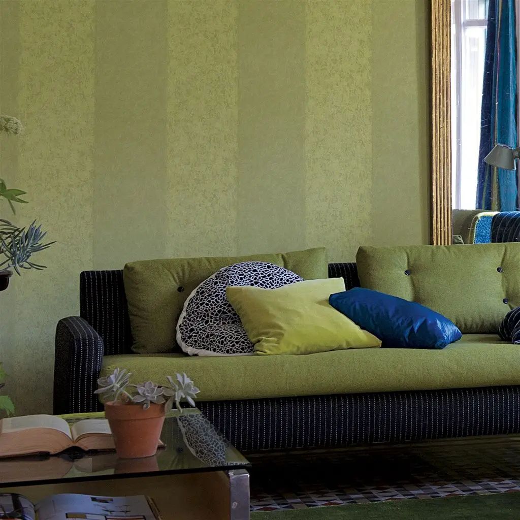 Designers Guild Kalpana Lime Wallpaper P576/14