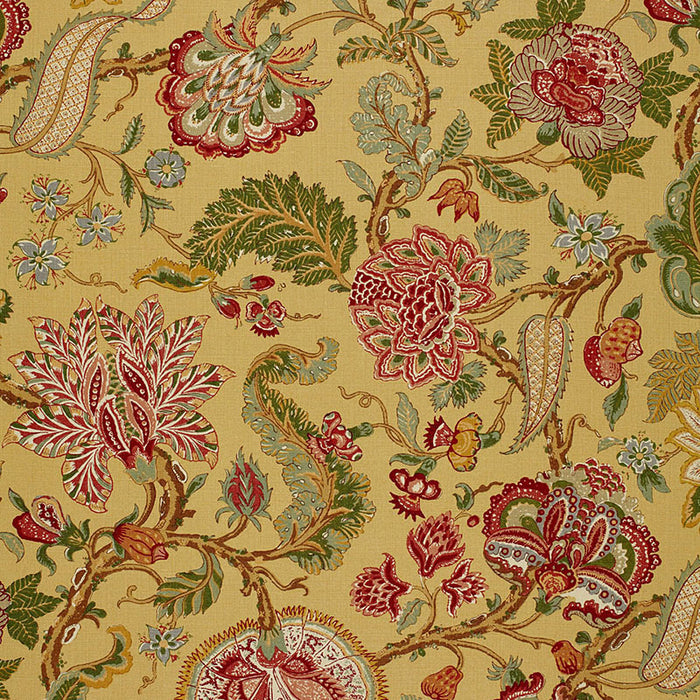 Schumacher Chalfont Sunflower Fabric 172742