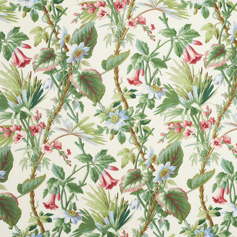 Schumacher Palmetto Garden Tropic Fabric 172951