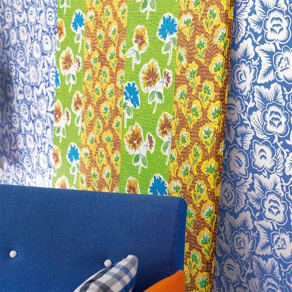 Designers Guild Rosario Cobalt Wallpaper P592/07