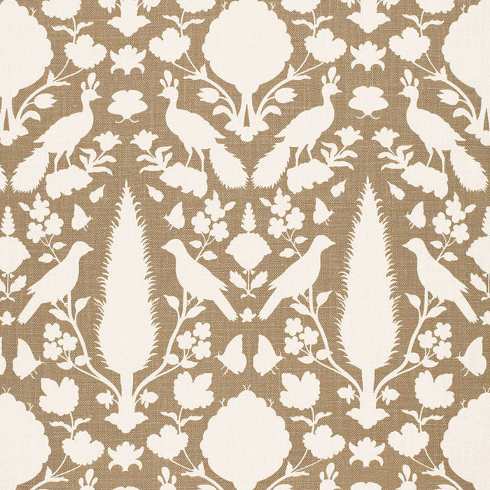 Schumacher Chenonceau Fawn Fabric Sample 173561