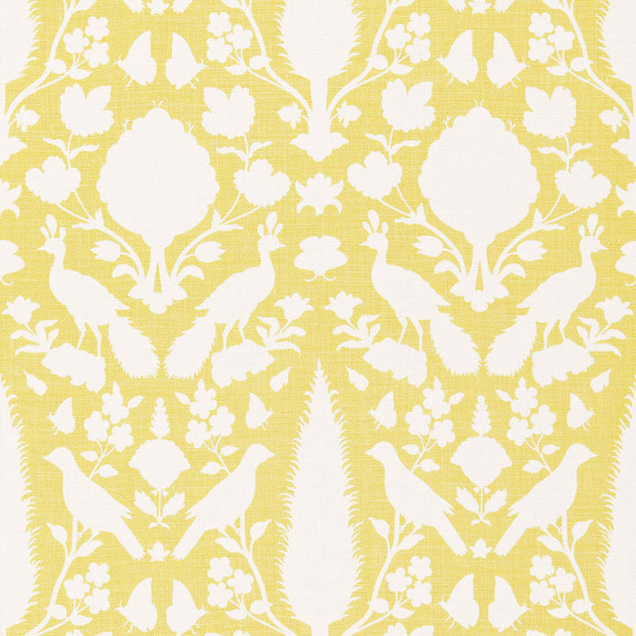 Schumacher Chenonceau Buttercup Fabric 173565