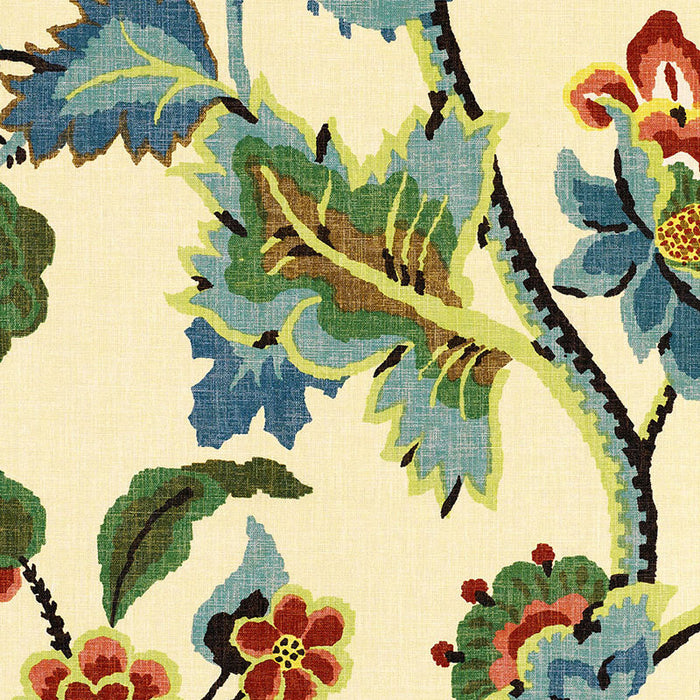 Schumacher Khantau Tree Cream Fabric 173910