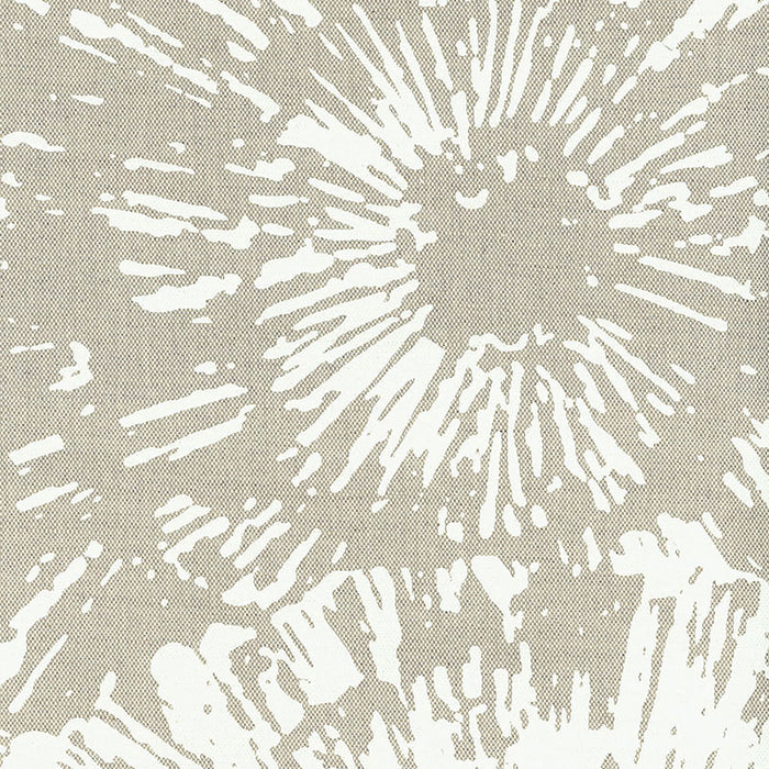 Schumacher Fireworks Frosted Natural Fabric 173993