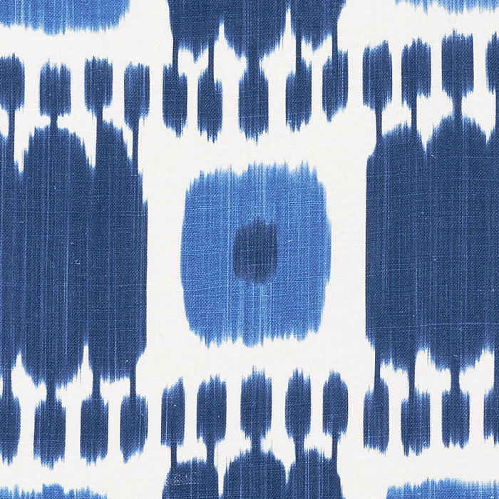 Schumacher Kandira Blues Fabric Sample 174403