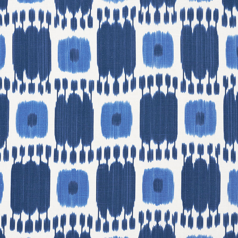 Schumacher Kandira Blues Fabric 174403