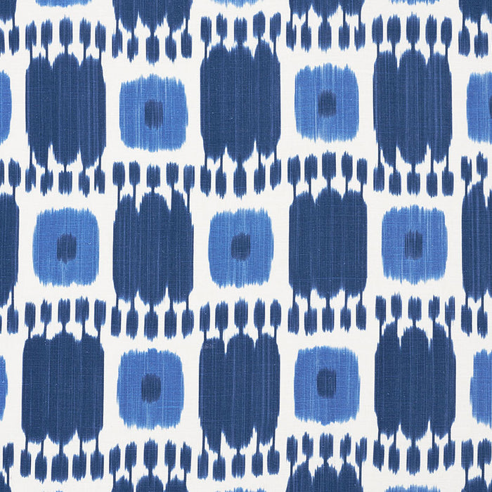 Schumacher Kandira Blues Fabric 174403