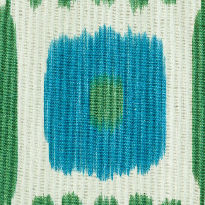 Schumacher Kandira Peacock Fabric Sample 174405