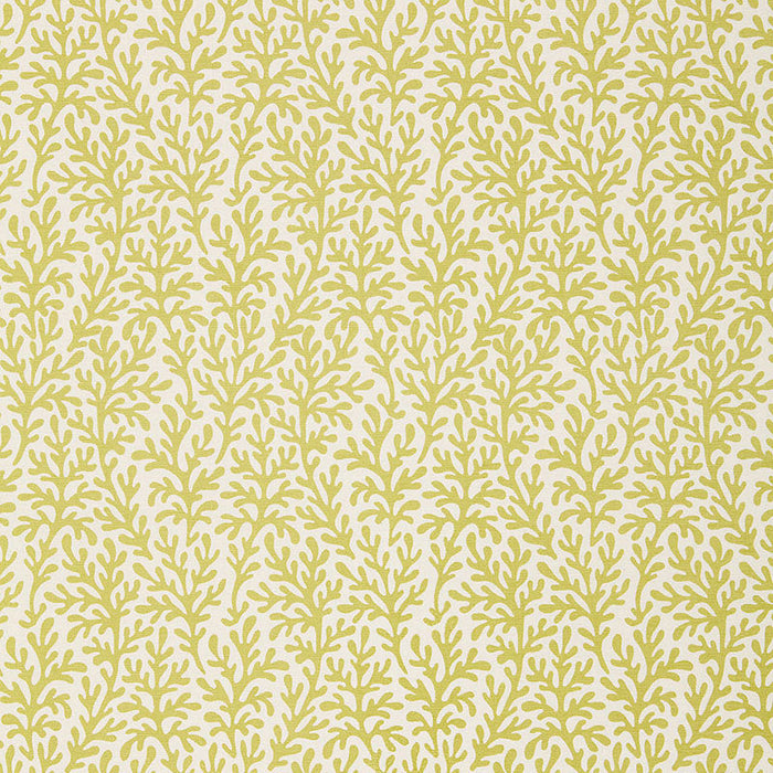 Schumacher Sea Coral Chartreuse Fabric Sample 174462