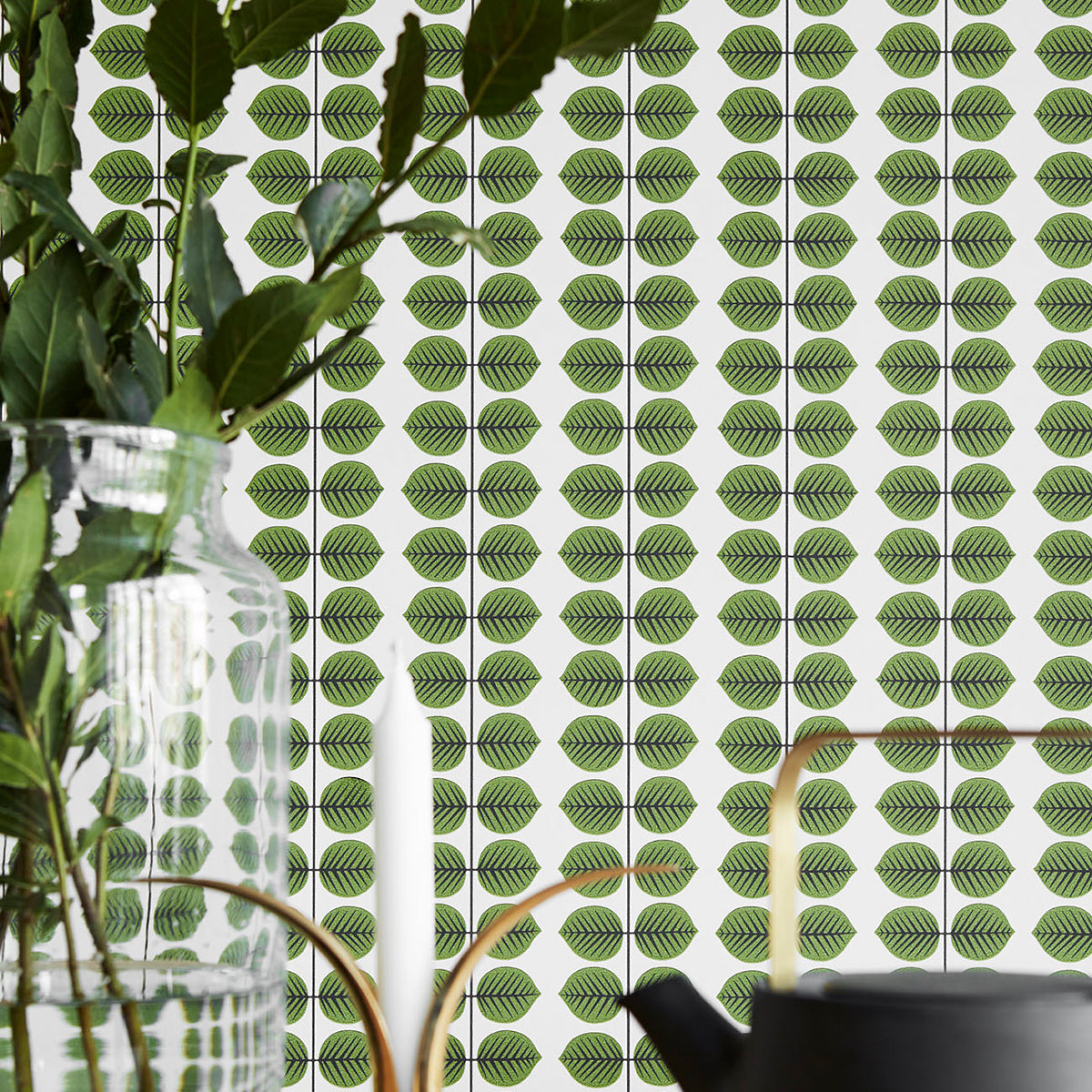 Schumacher Berså Leaf Wallpaper 1750