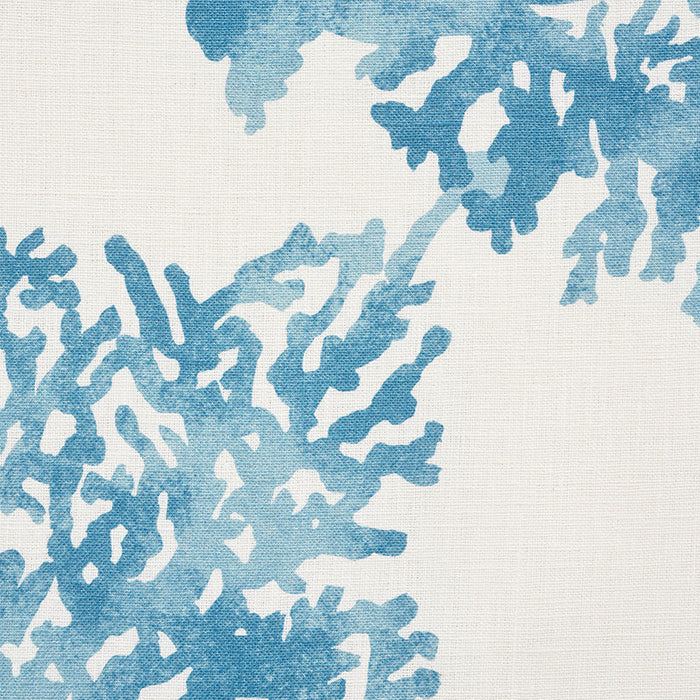 Schumacher Great Barrier Reef Blue Fabric Sample 175364