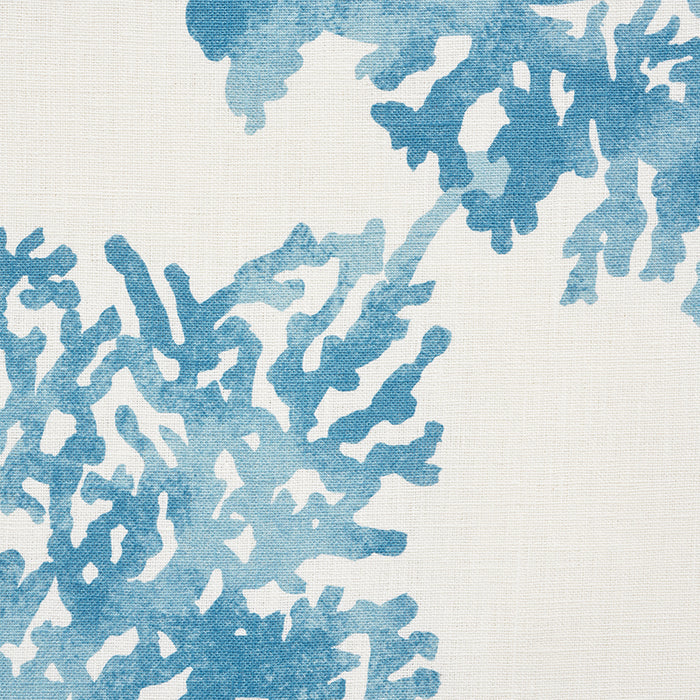 Schumacher Great Barrier Reef Blue Fabric 175364