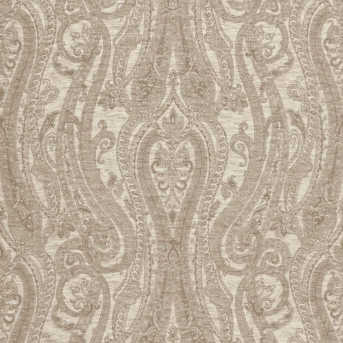 Schumacher Cachemire Linen Sheer Greige Fabric Sample 175400