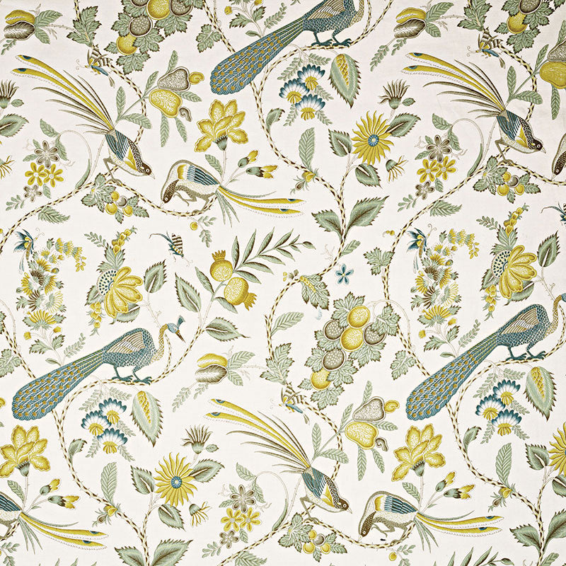 Schumacher Campagne Cadet & Citron Fabric 175951