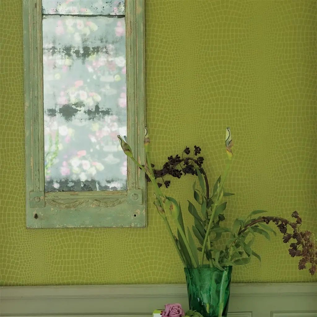 Designers Guild Pietra Grass Wallpaper P544/13