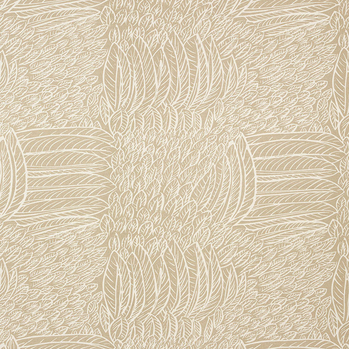 Schumacher Featherfest Natural Fabric Sample 176230