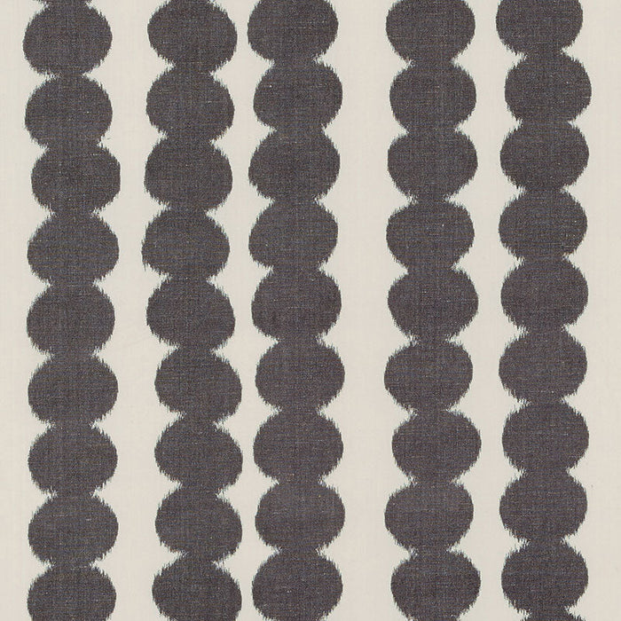 Schumacher Full Circle Faded Black Fabric Sample 176250