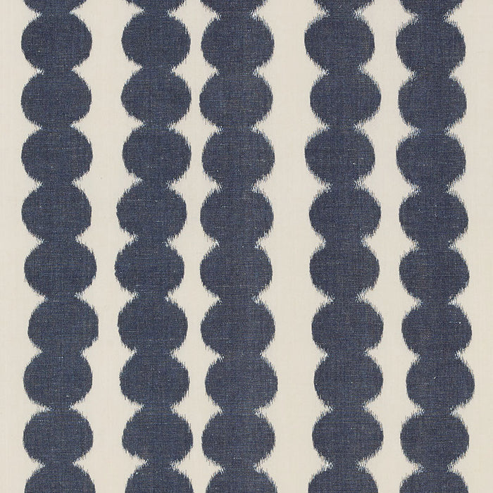 Schumacher Full Circle Navy Fabric 176251