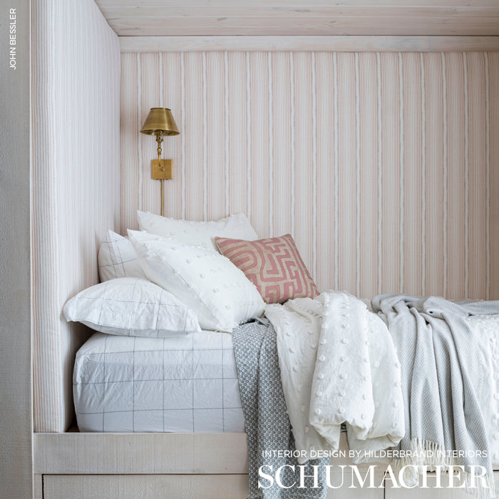 Schumacher Moncorvo Blush Fabric 176273