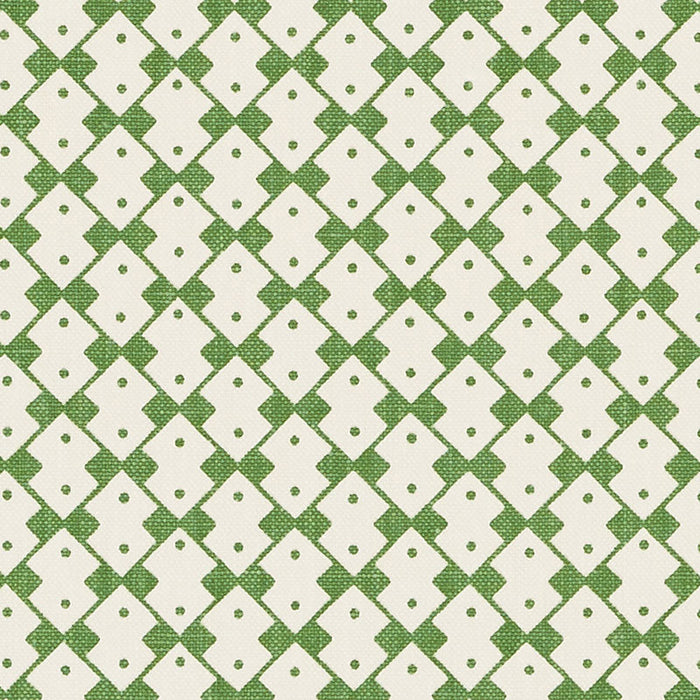 Schumacher Domino Chelsea Green Fabric Sample 176293