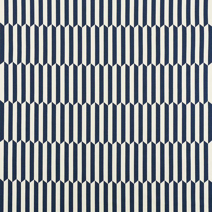 Schumacher Maxwell Navy Fabric 176404