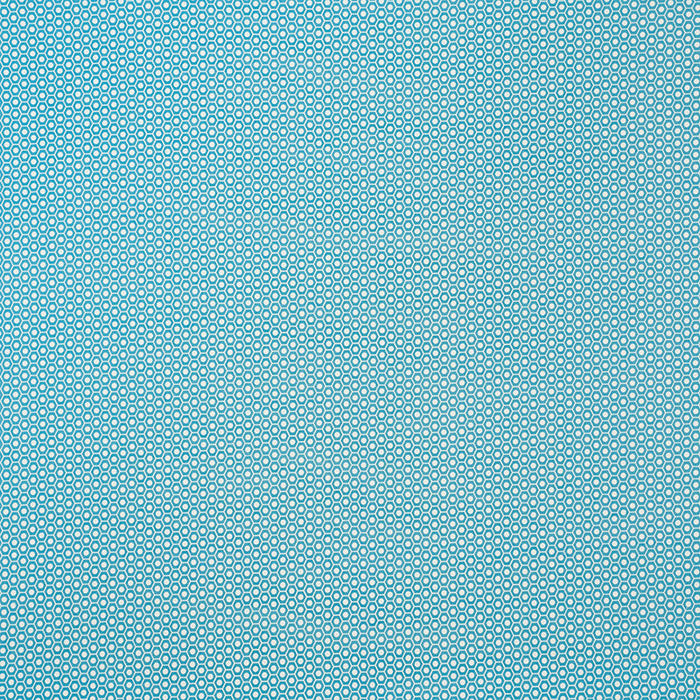 Schumacher Queen B Ii Aqua Fabric Sample 176563