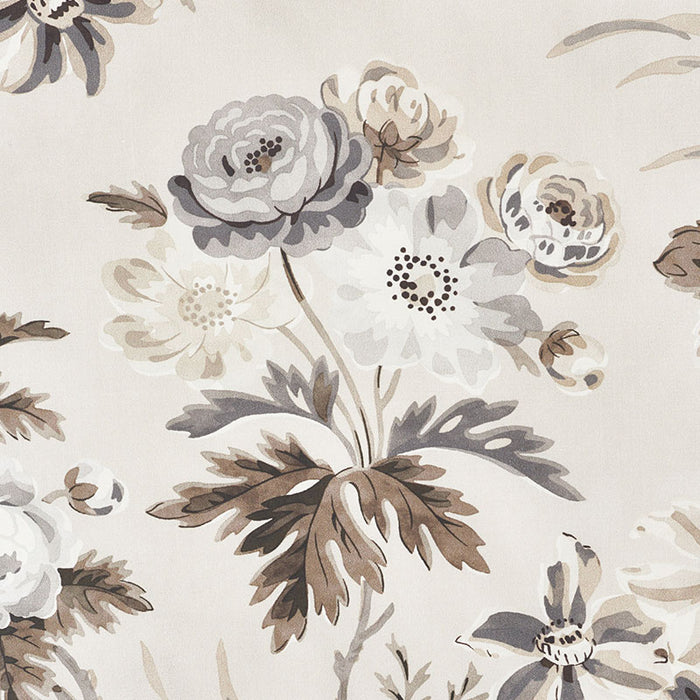 Schumacher Cecil Chintz Grisaille Fabric 176810