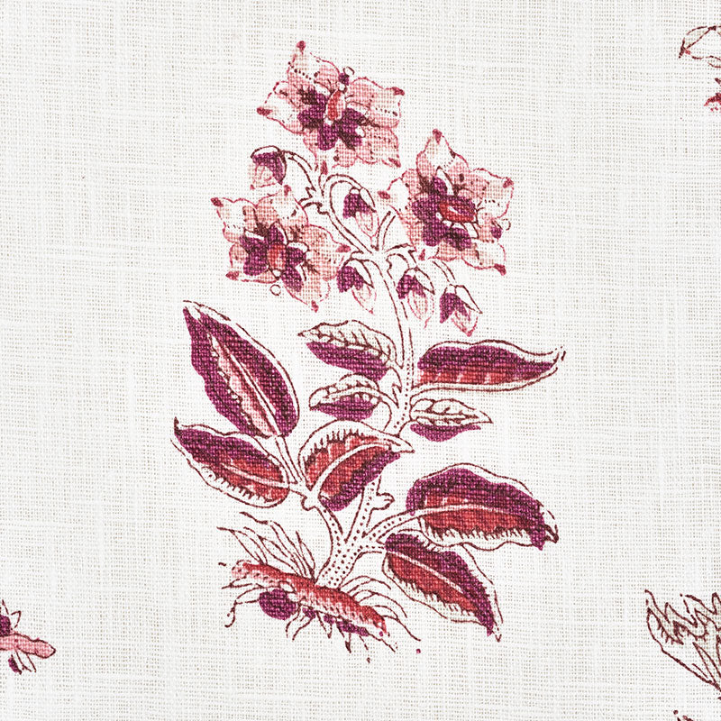 Schumacher Bunny Aubergine Fabric Sample 176830