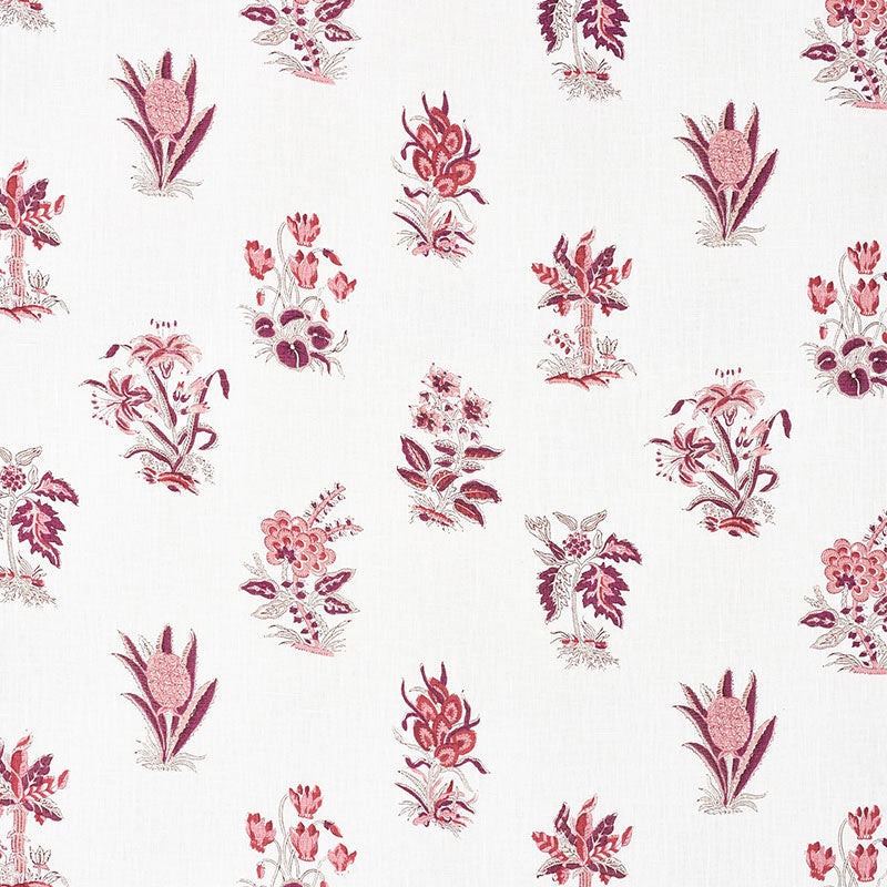 Schumacher Bunny Aubergine Fabric 176830