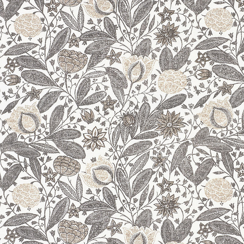 Schumacher Gloria Grisaille Fabric 176840