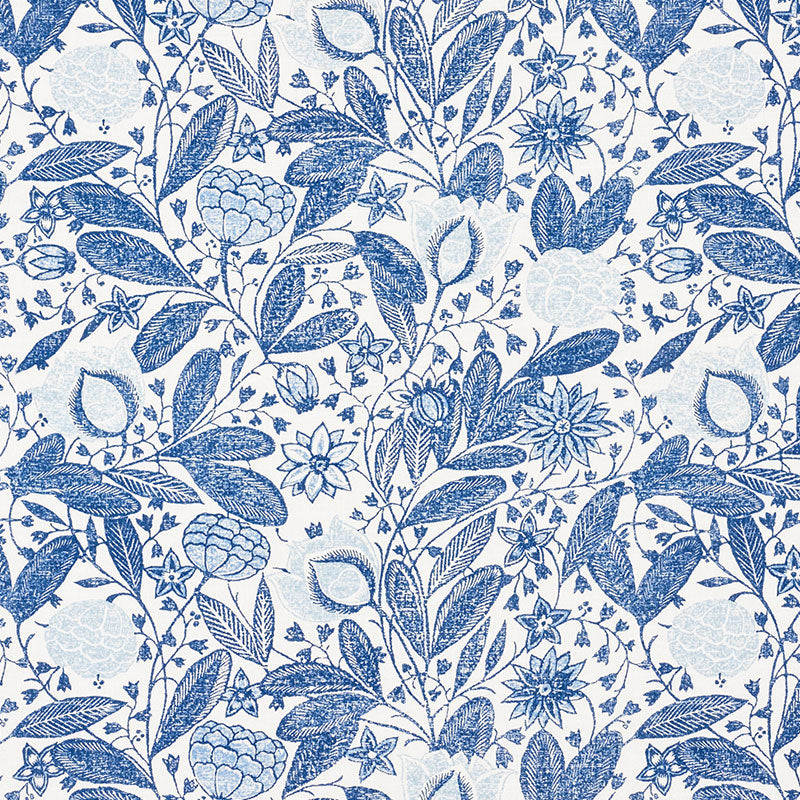 Schumacher Gloria Delft Fabric 176842