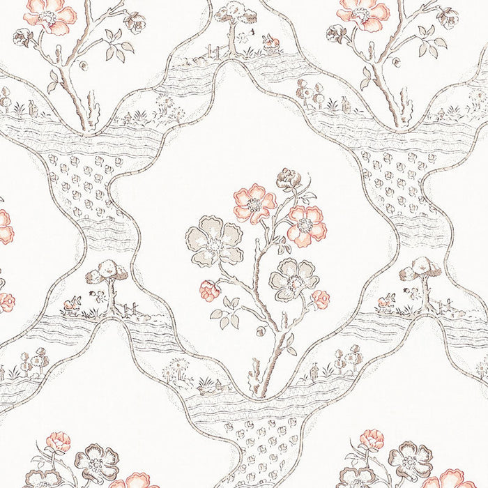 Schumacher Marella Rose Fabric Sample 176851