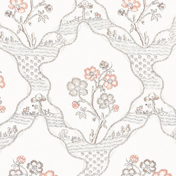 Schumacher Marella Rose Fabric 176851