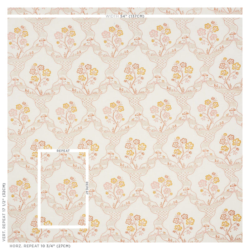 Schumacher Marella Spice Fabric 176853