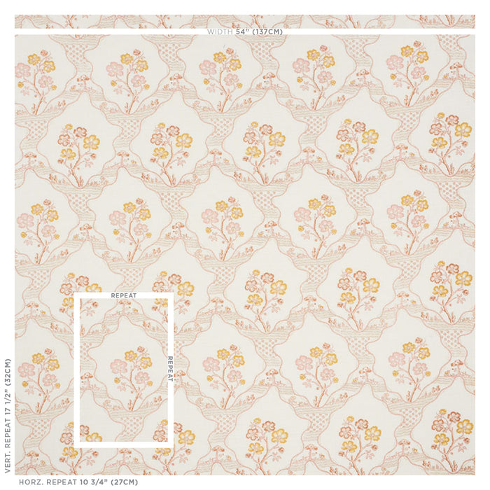 Schumacher Marella Spice Fabric 176853