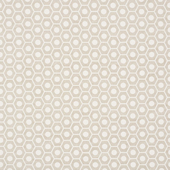 Schumacher Queen B Flax Fabric Sample 177072