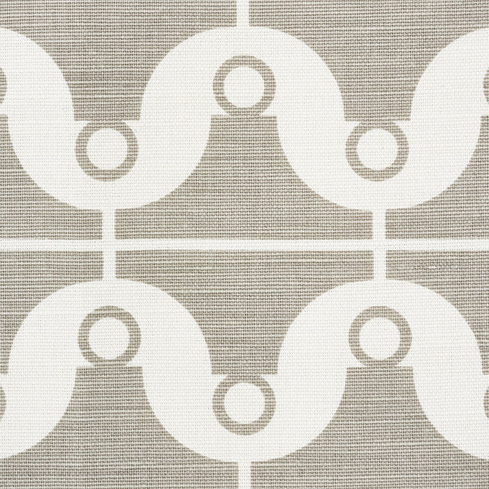 Schumacher London Bridge Taupe Fabric 177131