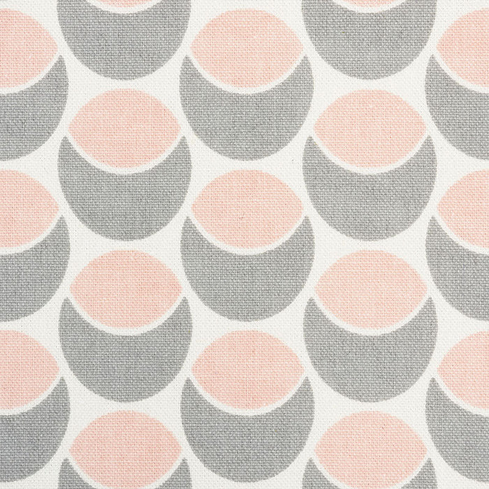 Schumacher Buds Dove & Blush Fabric Sample 177152