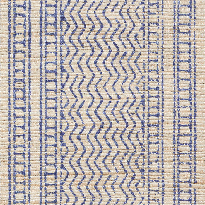 Schumacher Mohave Indigo Fabric Sample 177181