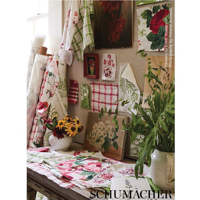 Schumacher Nancy Rose Fabric 177200