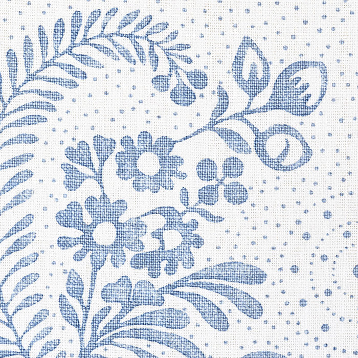 Schumacher Millicent Delft Fabric Sample 177212