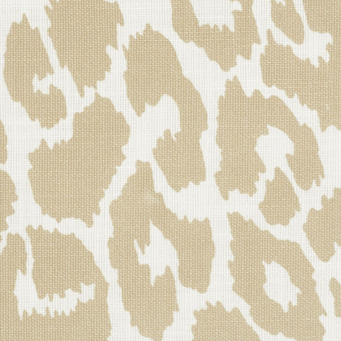 Schumacher Iconic Leopard Indoor/Outdoor Linen Fabric 177321